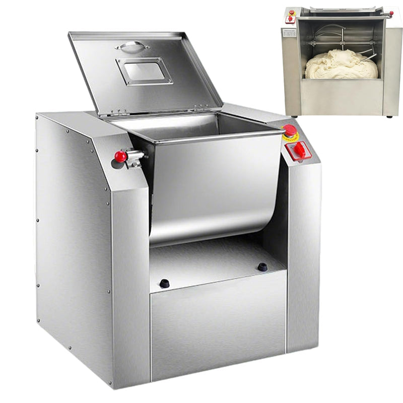 25kg Commercial Stand Mixer with 90° Tilting Bowl