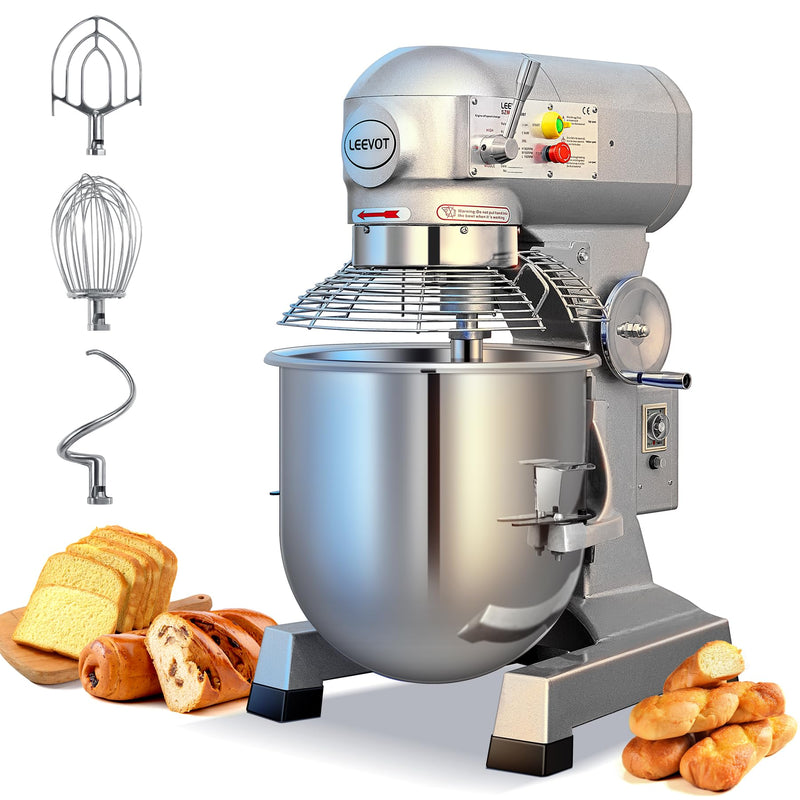 EKway Commercial Food Mixer Machine with Built-In Timer