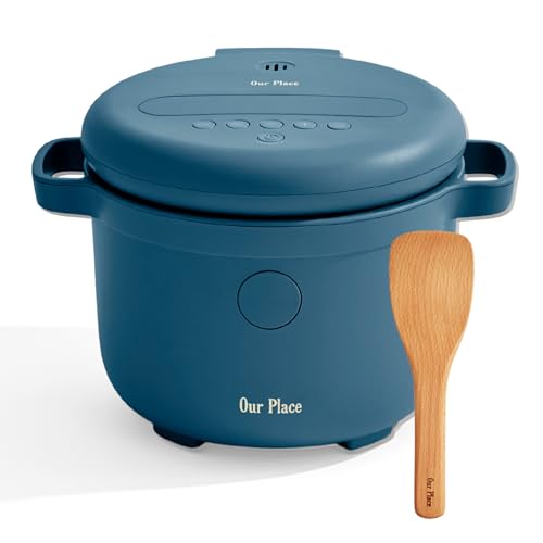 Our Place 6-Cup Ceramic Nonstick Fuzzy Logic Rice Cooker