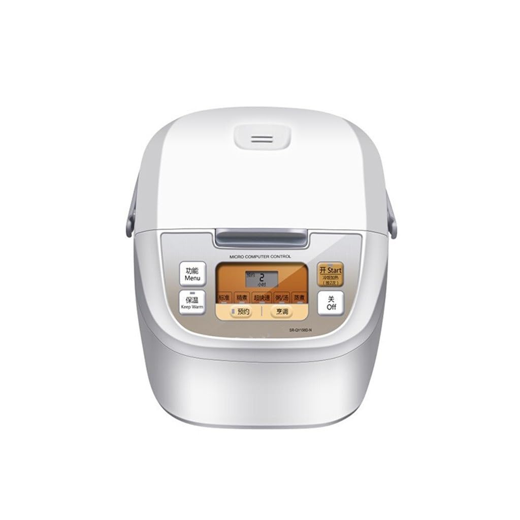 XDSRFVW Rice Cooker 4L Household, Electromagnetic Heating Non-stick Intelligent Reservation