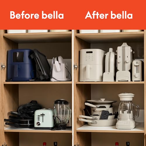 bella Fits-Anywhere™ Flip-n-Store Non-Toxic, Belgian Waffle Maker