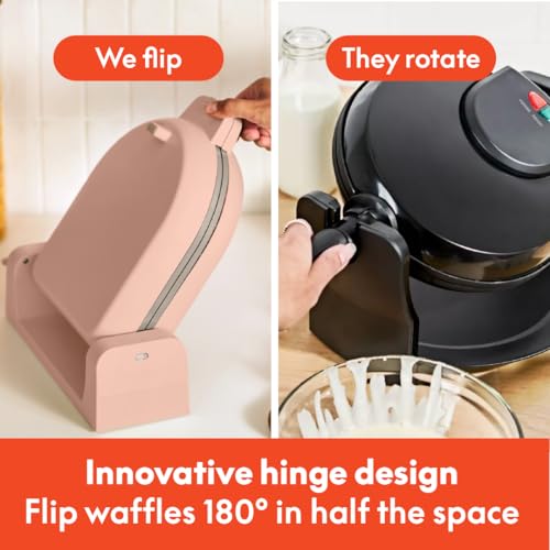 bella Fits-Anywhere™ Flip-n-Store Non-Toxic, Belgian Waffle Maker