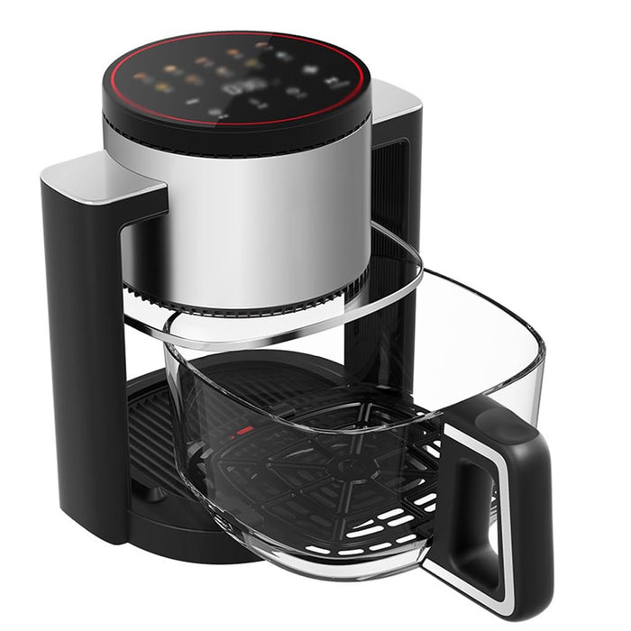 QERTYHKK Digital Air Fryer Oven with Viewing Window & Touchscreen