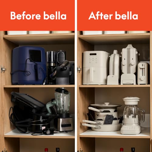 bella Fits-Anywhere™ Flip-n-Store Non-Toxic, Belgian Waffle Maker