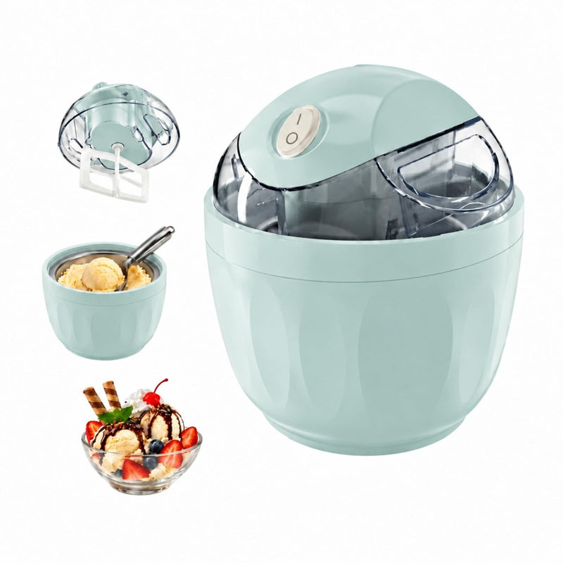 Hounyoln 500ml Mini Portable Soft Serve Ice Cream Maker