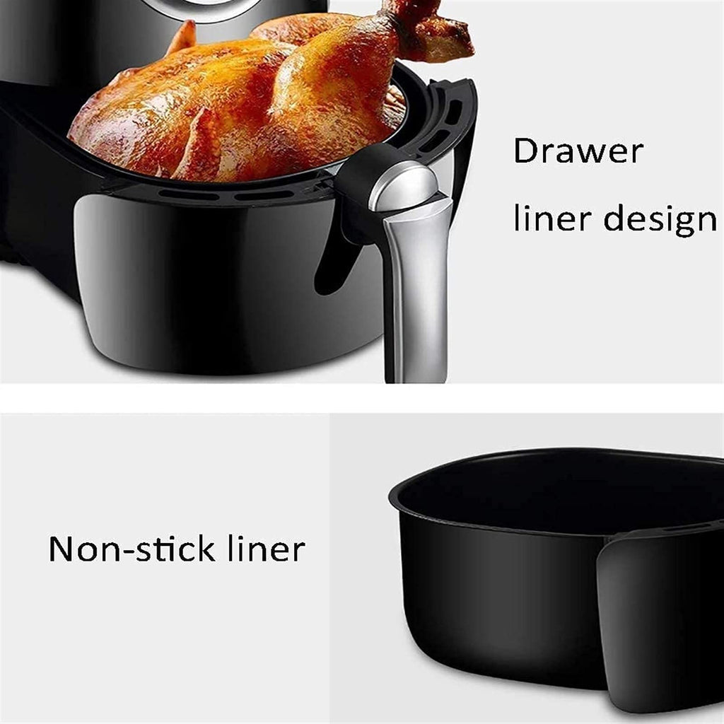 Air Fryer for Home Use 8L Fryer Oven Cooker with 7 Preset Menus,LED Digital Touchscreen, Timer and Temperature Control for Healthy Oil Free&Low Fat Cooking Aesthetic and Practical