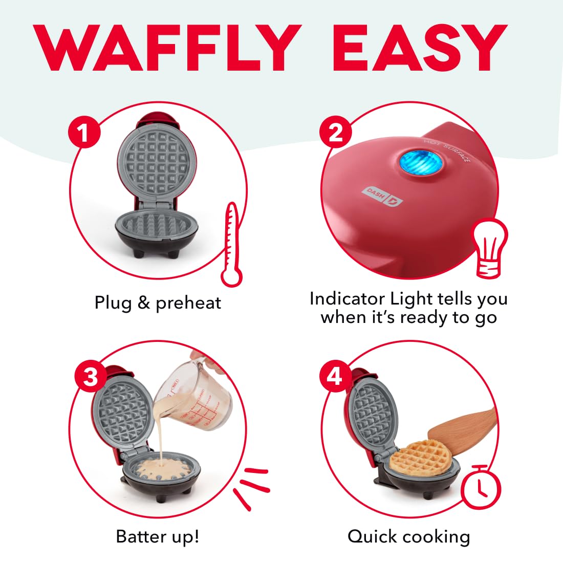 Dash Mini Waffle Maker