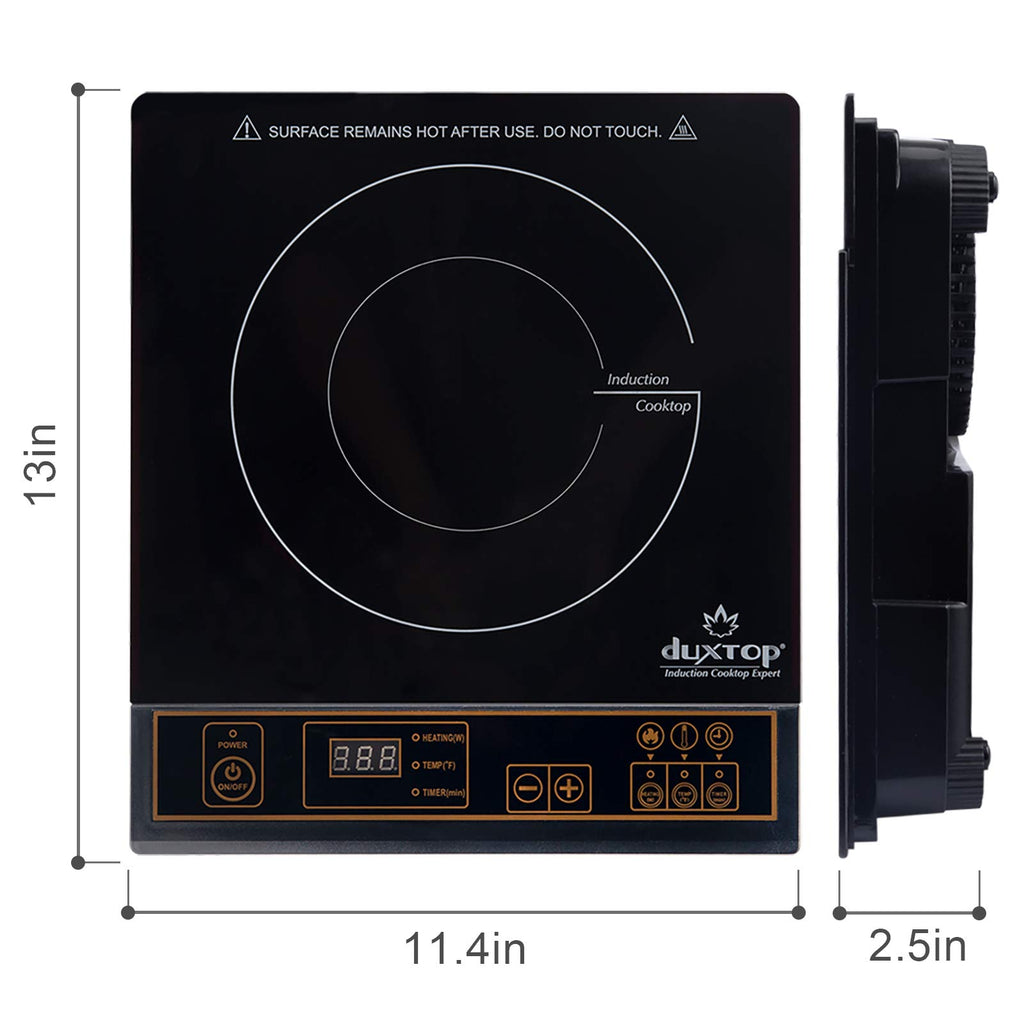 Duxtop 1800W Portable Induction Cooktop Countertop Burner