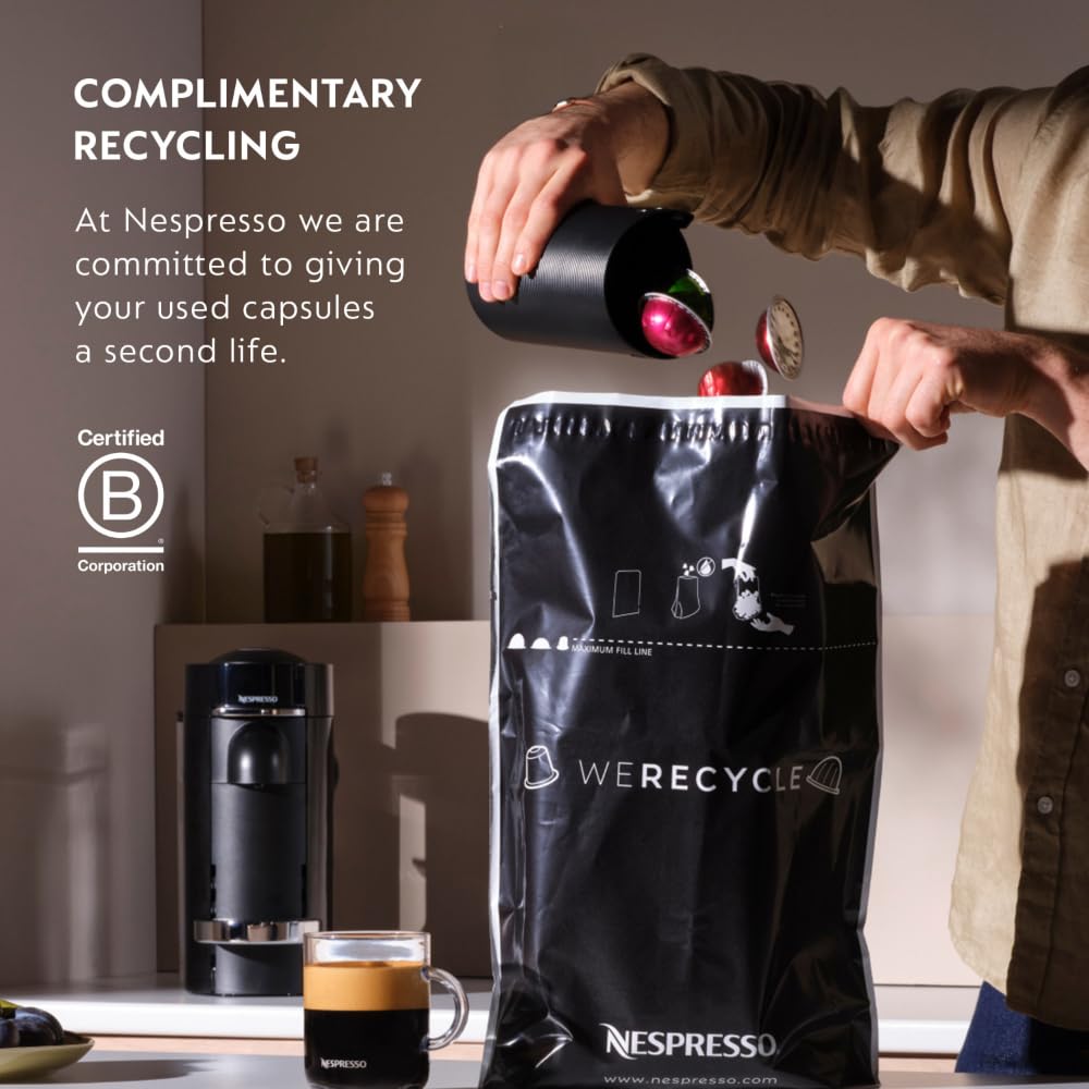 Nespresso Vertuo Pop+ Coffee and Espresso Machine by De'Longhi