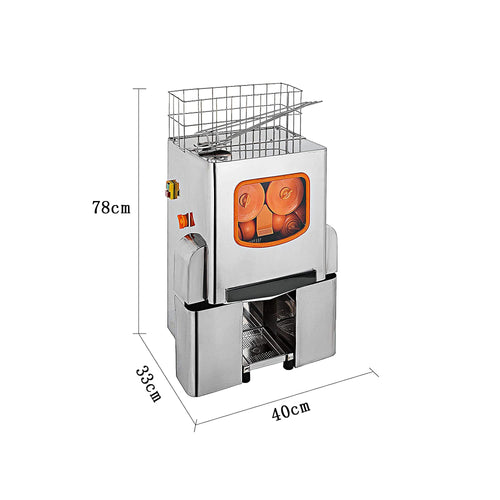120W Commercial Automatic Orange Juicer Machine – 20/Min