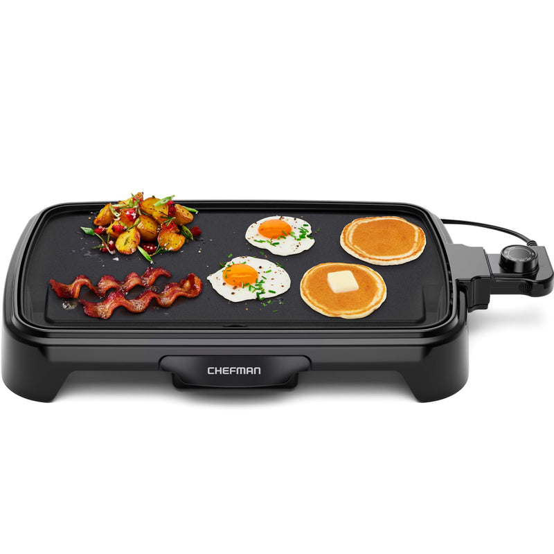 Chefman Extra Large Nonstick Electric Griddle with Temperature Control