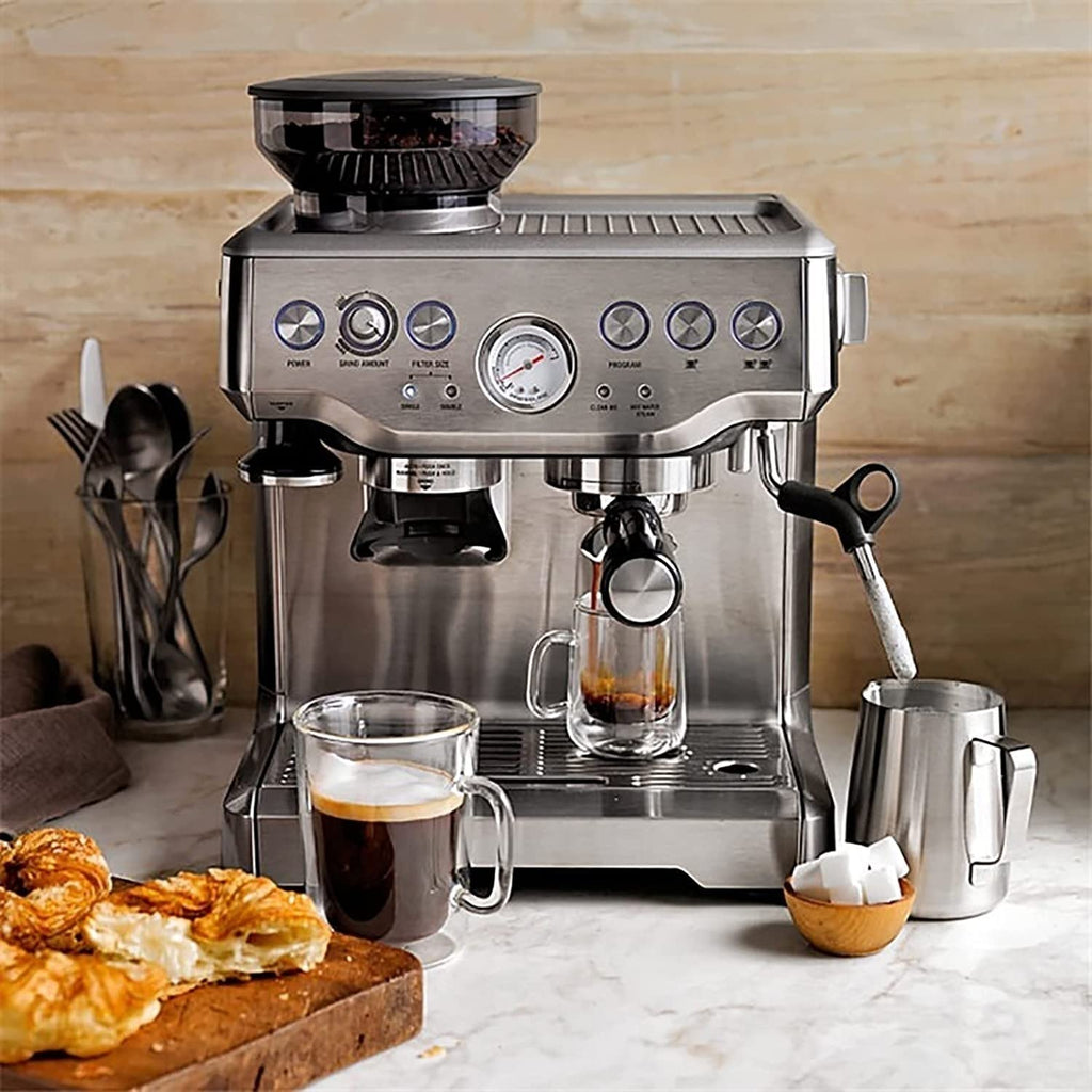 PZHANGZVH Espresso Machine Coffee Maker 15 Bar Semi-automatic Espresso Machine Milk Froth Grinding Machine for Home Removable Parts for Easy Cleaning