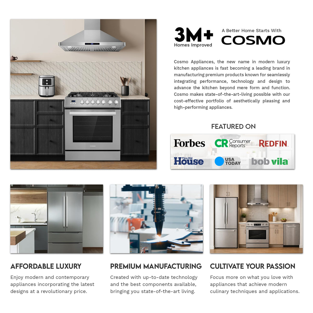 COSMO 30 in. Built-in Microwave Drawer
