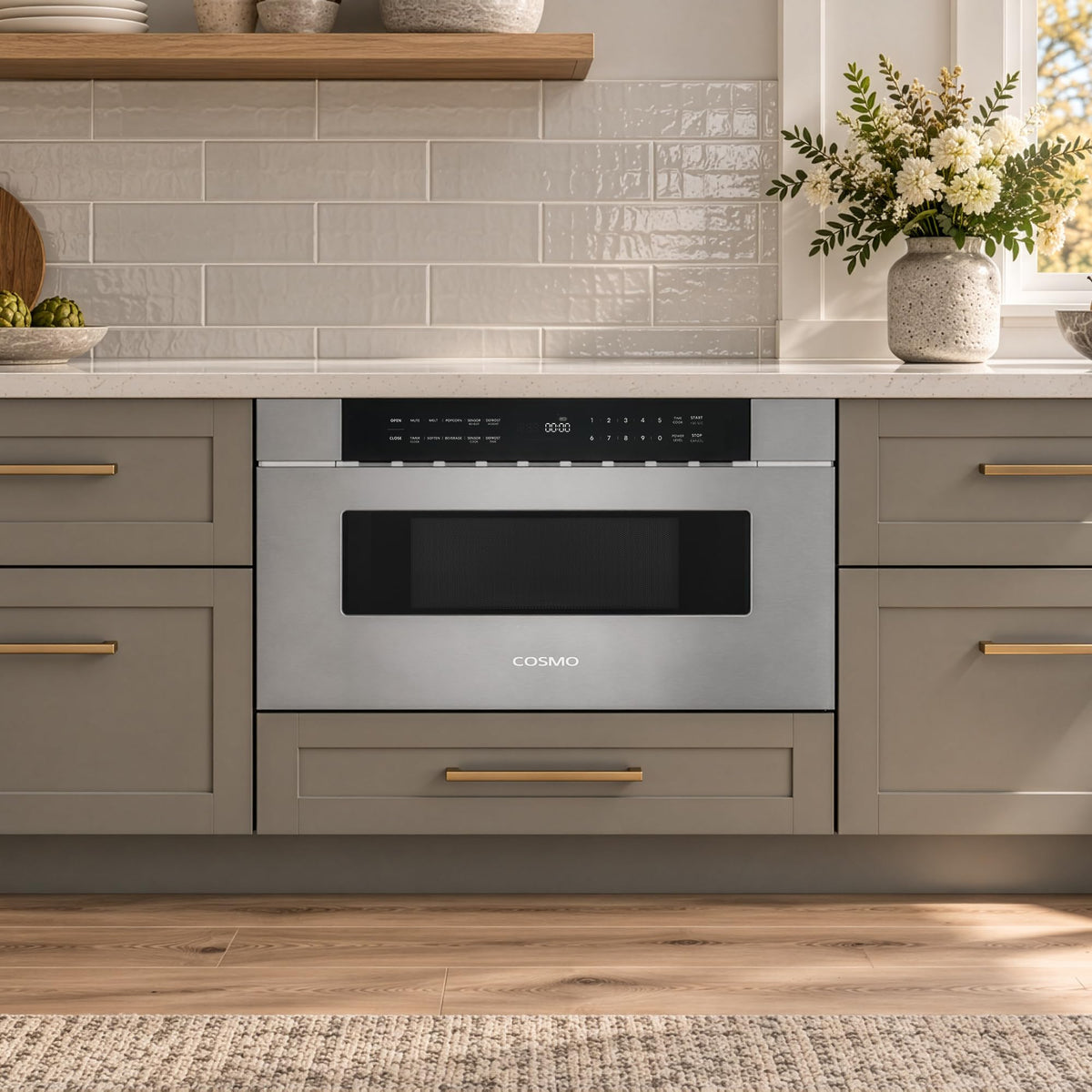 COSMO 30 in. Built-in Microwave Drawer