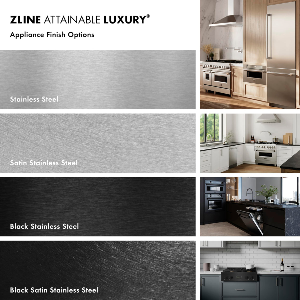 ZLINE 24 in. Marino Induction Range with 3 Element Cooktop and Electric Convection Oven